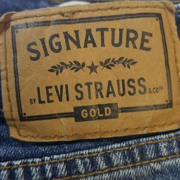 Levi Strauss Signature Jean's Regular Straight Leg Size W32. L30 - Picture 6 of 7